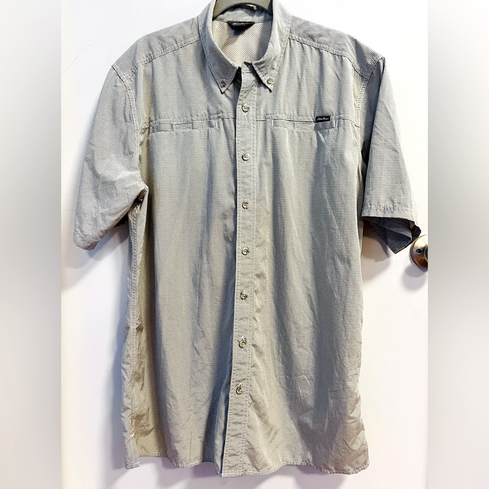 Eddie Bauer wrinkle free button down shirt